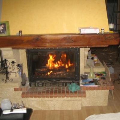 Premier feu de cheminée
